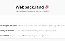 Webpack.land media 1