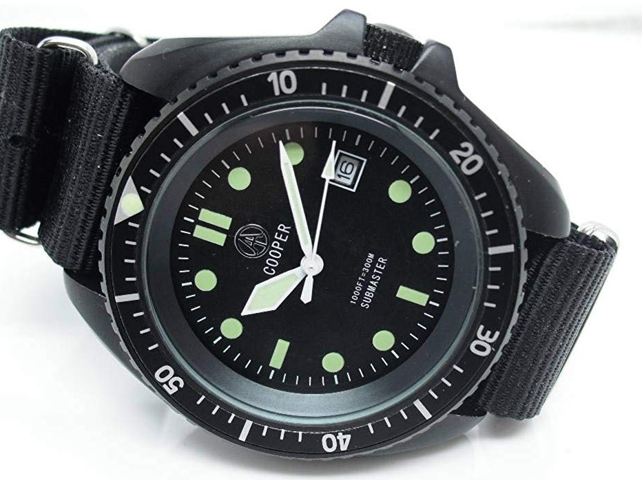 Cooper Submaster SM8016 Men's 300 Metre Professional Military SAS SBS Divers Watch