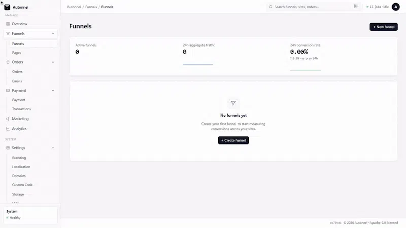 Autonnel screenshot 1