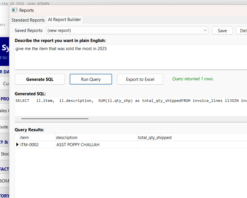 Ask the Ledger - ERP for Distributors gallery image