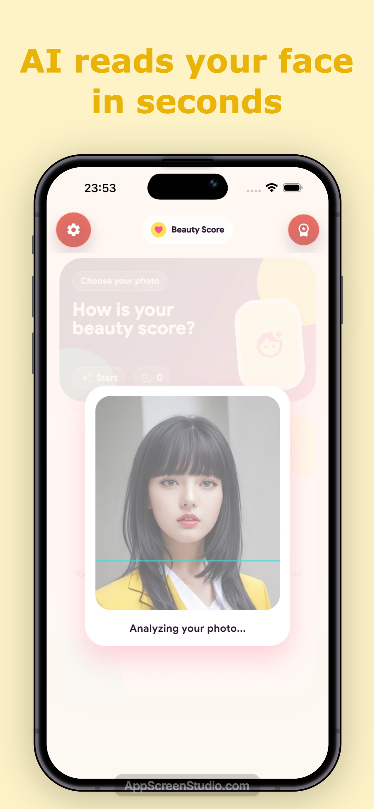 Beauty Score: AI Face Analyzer gallery image