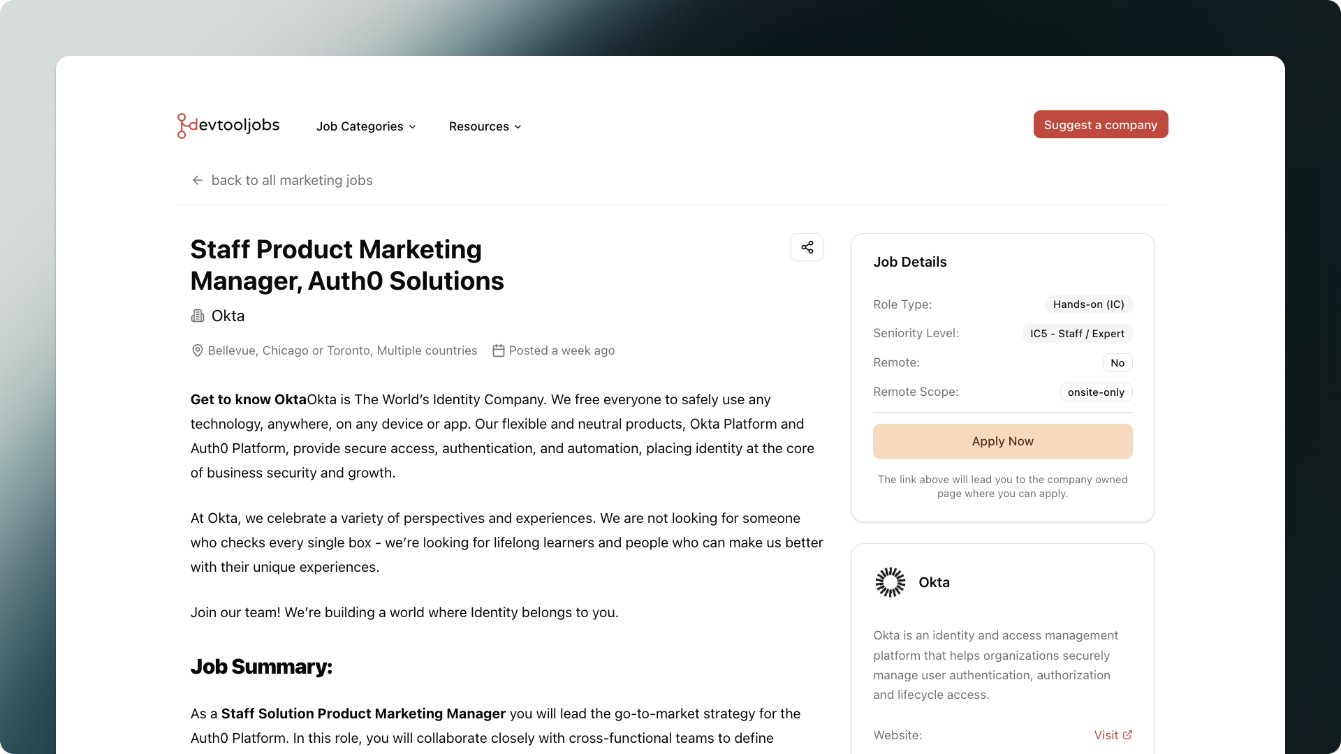 devtooljobs.com - Screenshot 4 showing product features and functionality