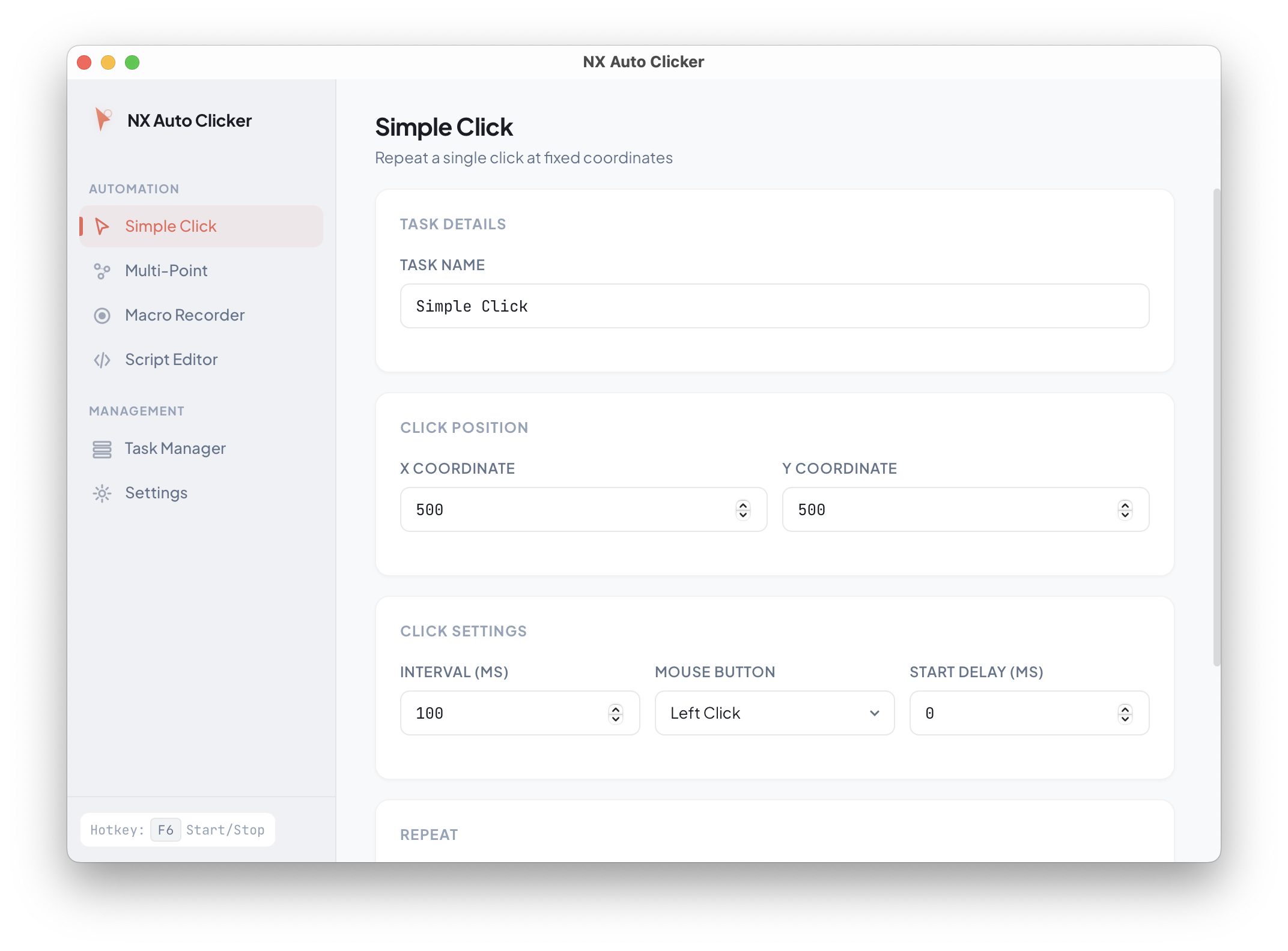 NX Auto Clicker gallery image