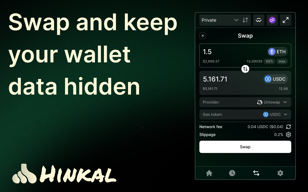 Hinkal Wallet gallery image