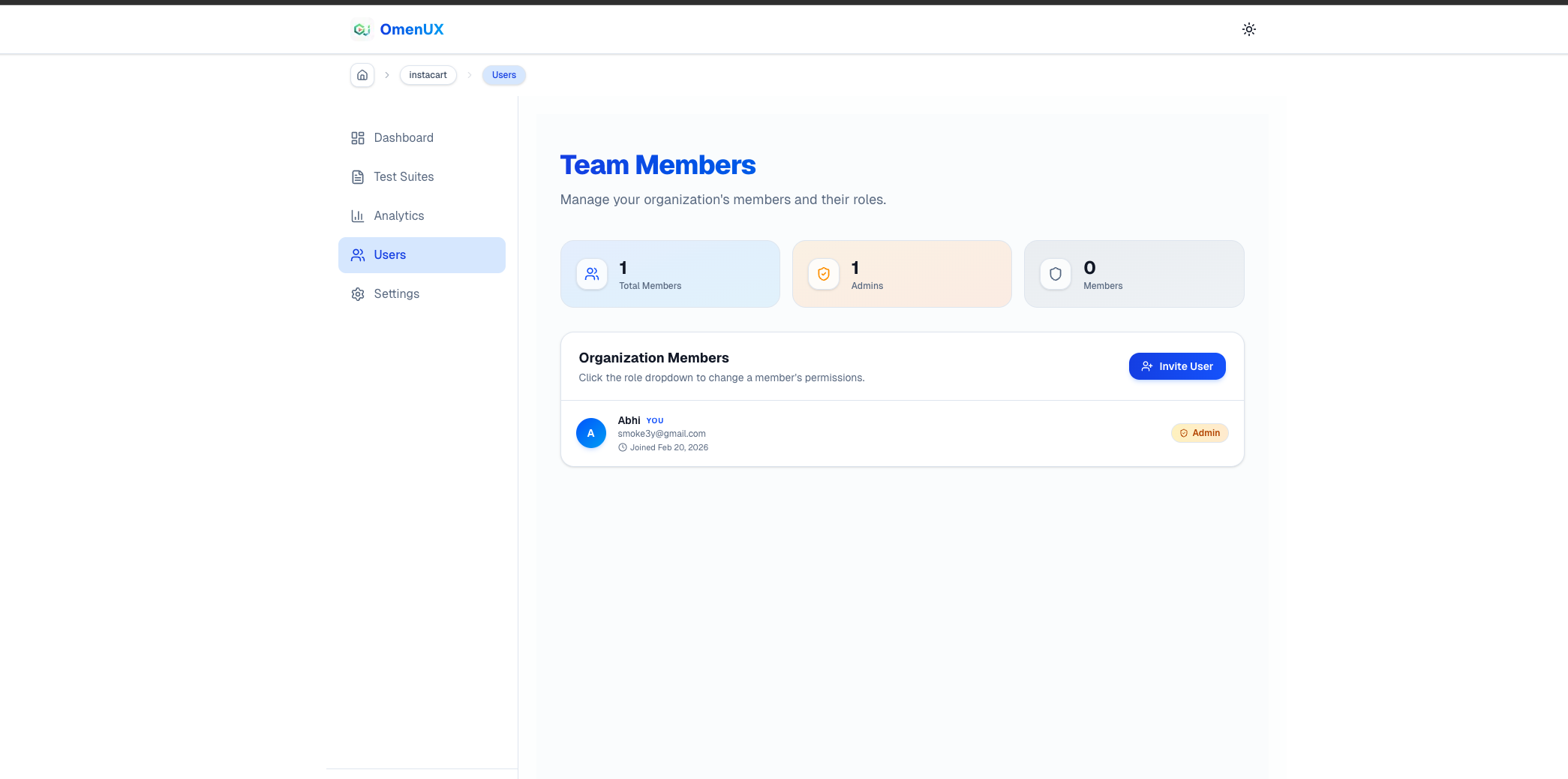 OmenUX - Screenshot 4 showing product features and functionality