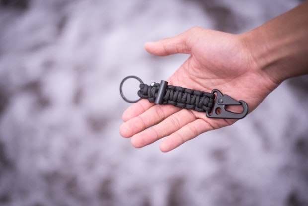 Bomber Paracord Bracelet & Keychain gallery image