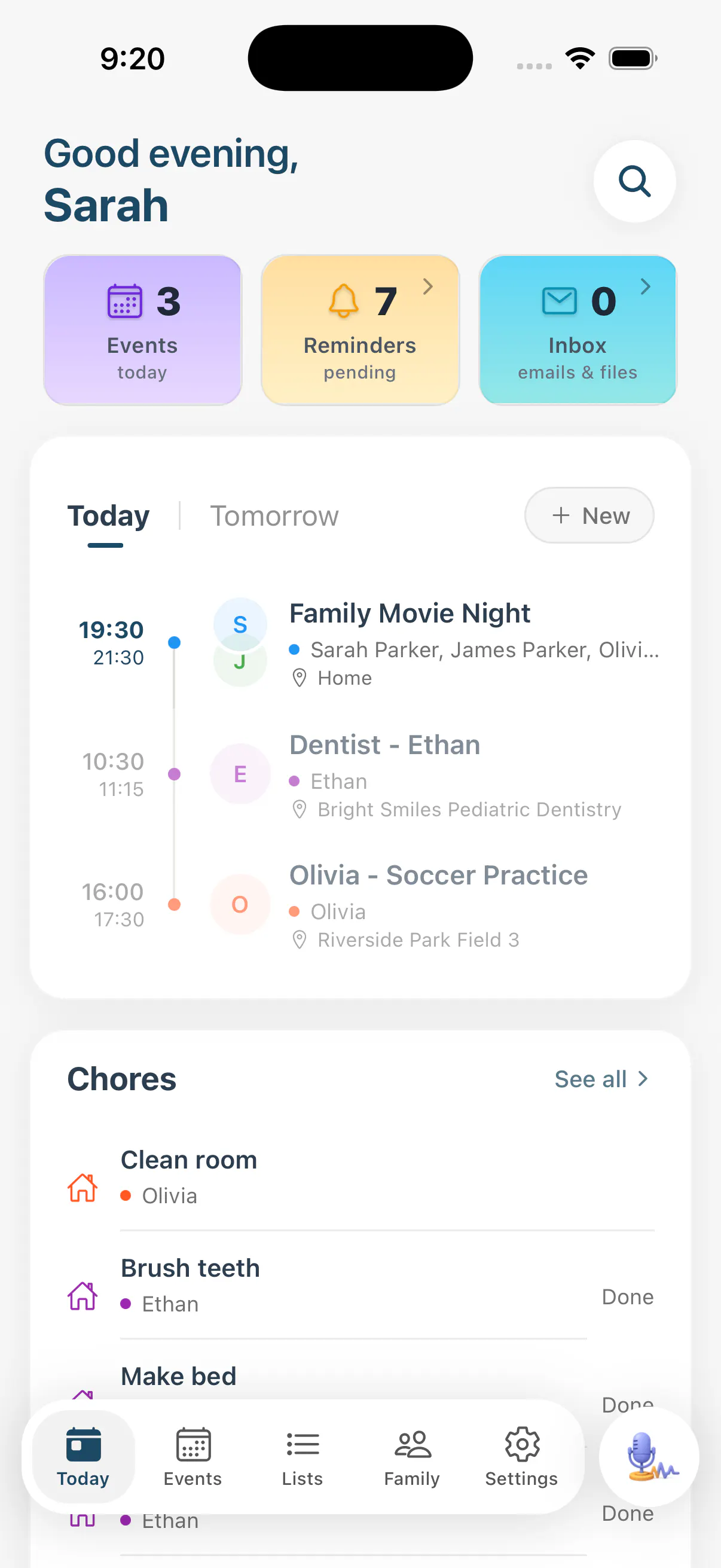 Sense - AI Family Organizer gallery image