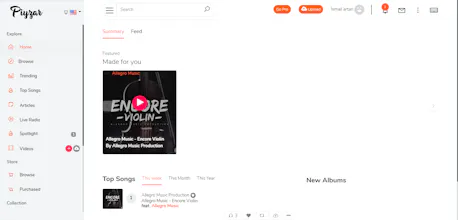 Piyzar - Music Streaming gallery image