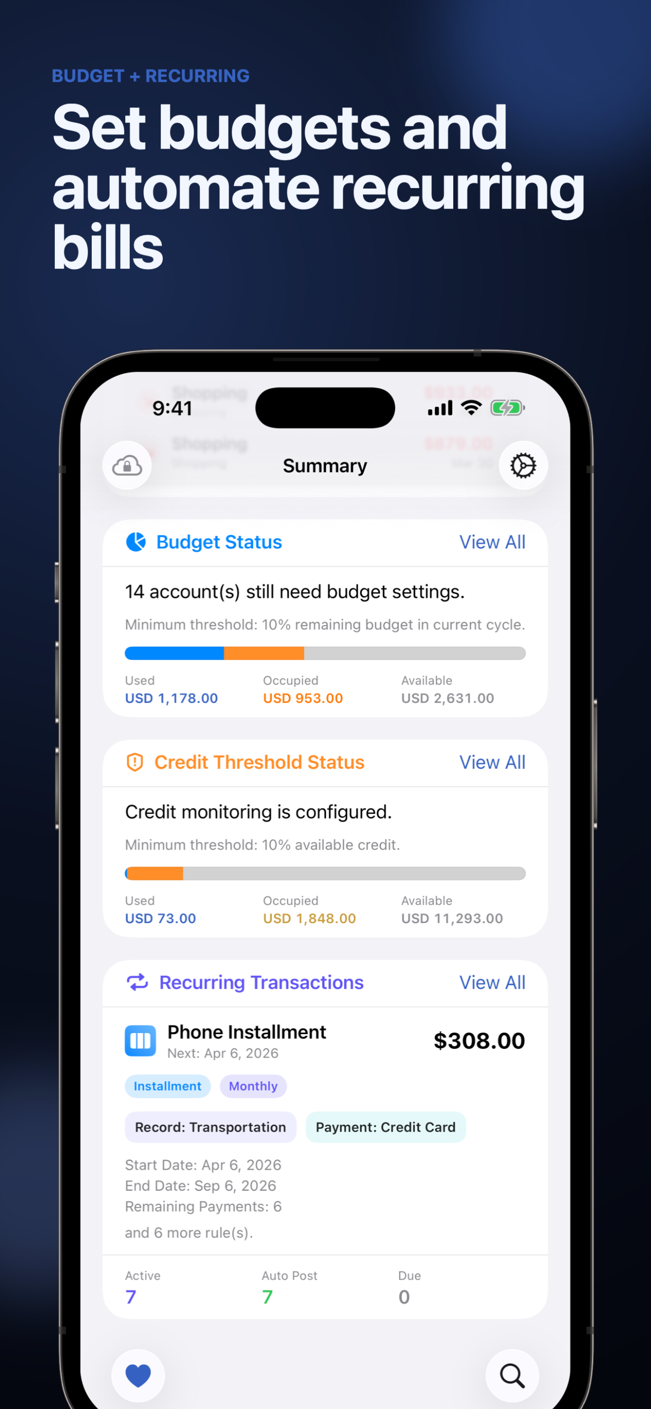 Conta - Your Pro Finance App gallery image