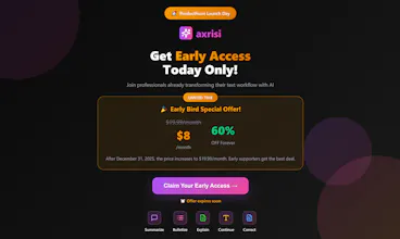 Axrisi - AI Browser Extension gallery image