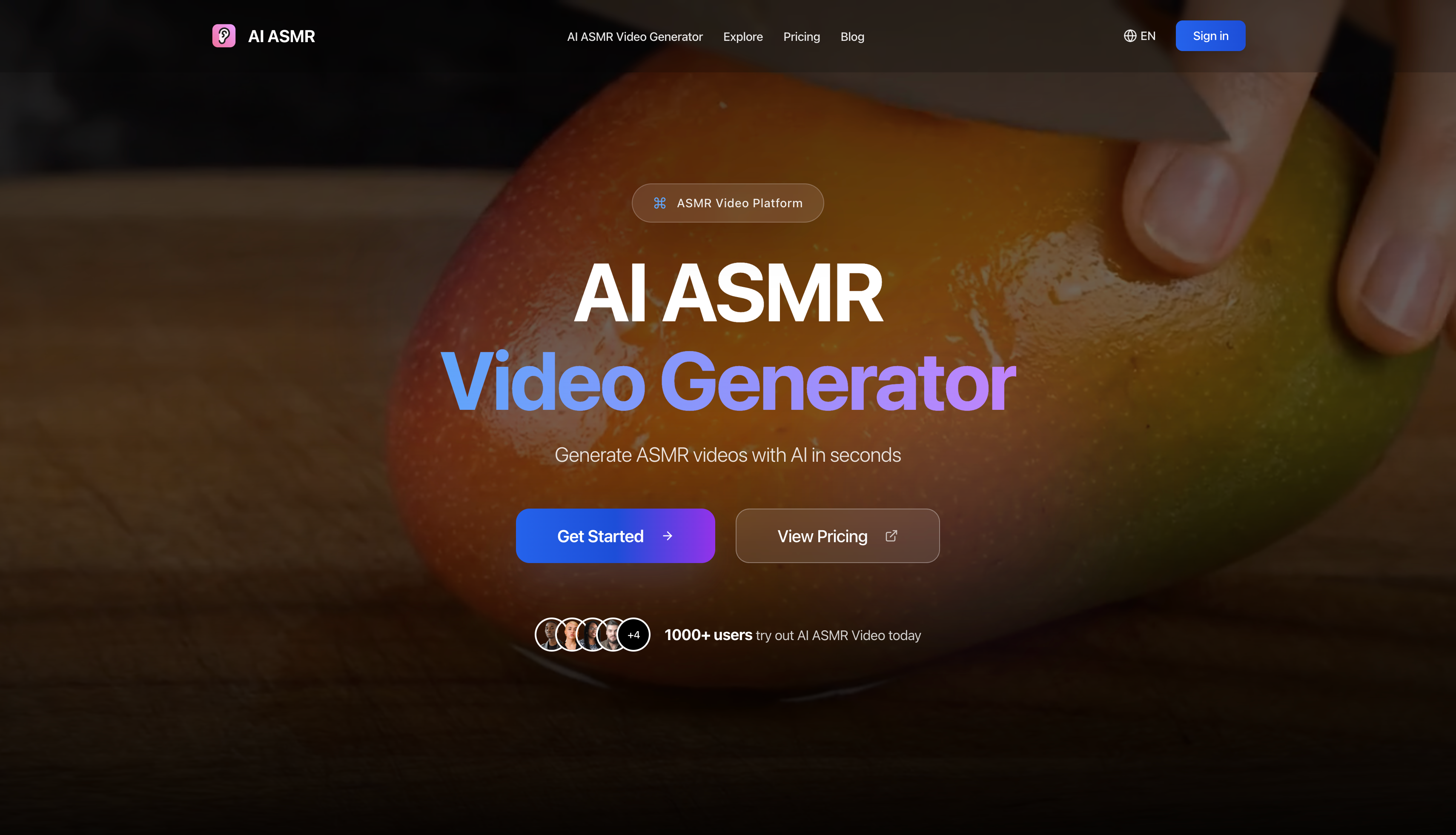 당신은 ASMR이 있습니다 - AI로 ASMR 비디오를 만듭니다 미디어 1