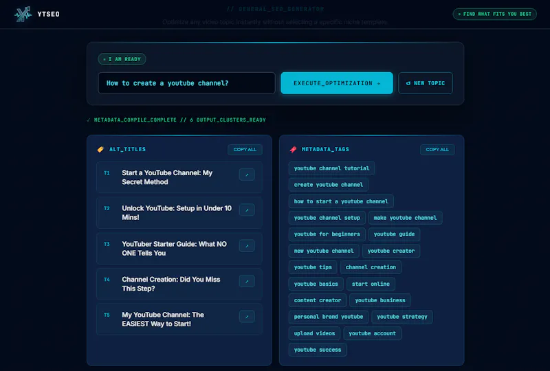 YTSEO screenshot 4