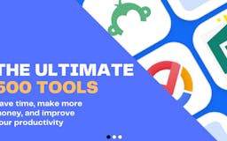 The Ultimate 500 Tools media 1