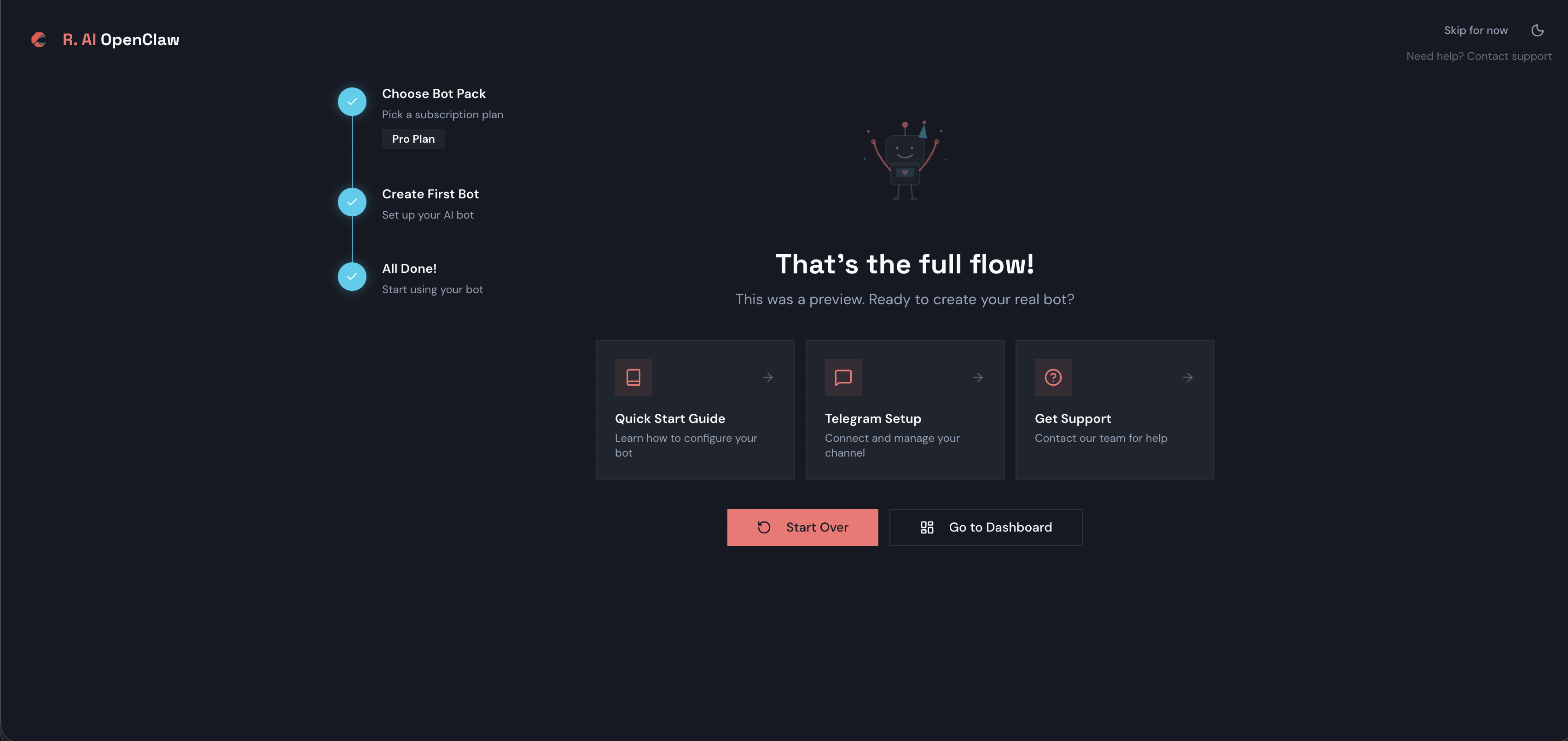R. AI OpenClaw Hub gallery image