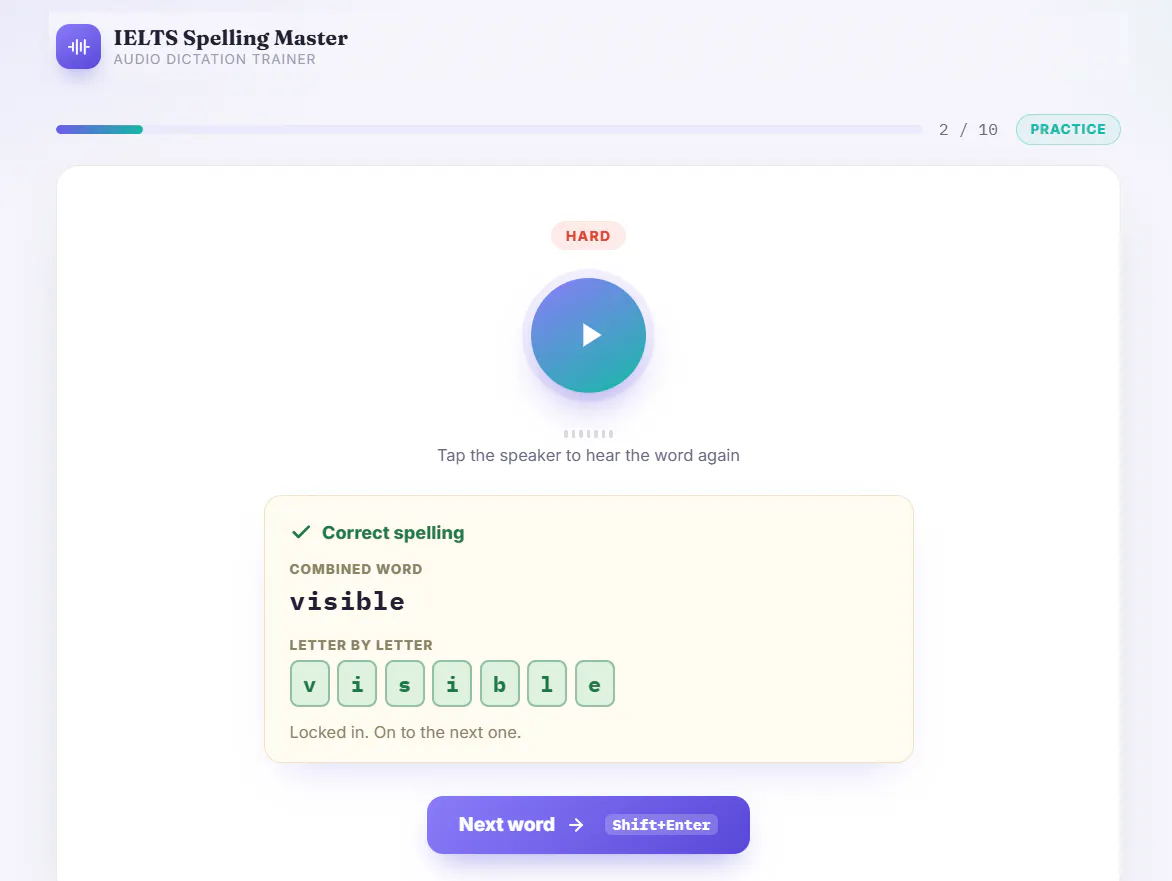 IELTS Spelling Master  gallery image