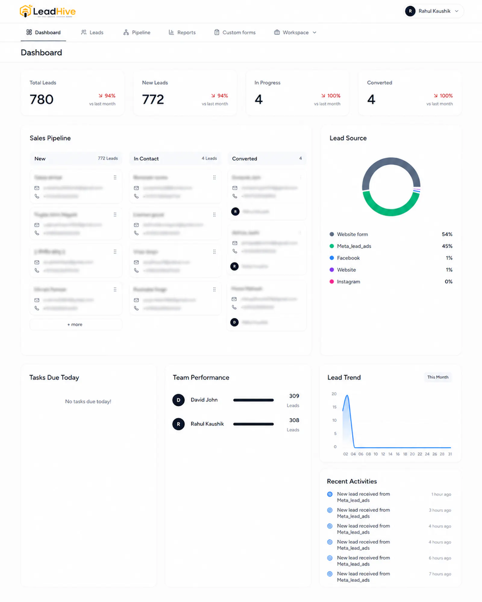 LeadHive screenshot 1
