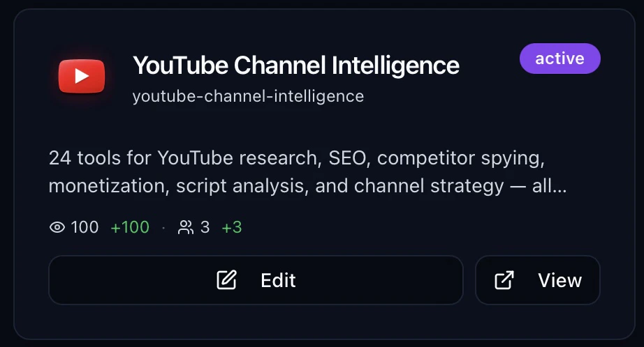 YouTube Channel Intelligence screenshot 1
