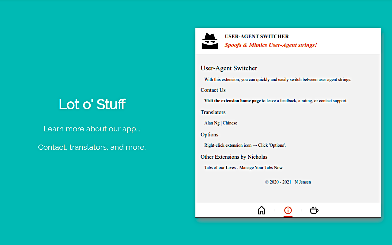 User-Agent Switcher gallery image