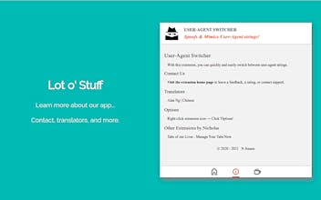 User-Agent Switcher gallery image