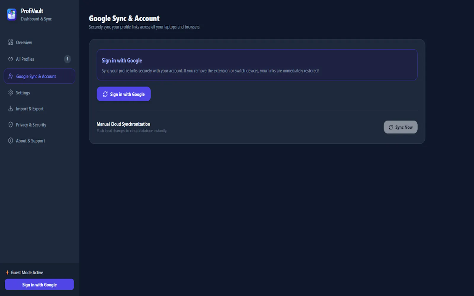 ProfiVault screenshot 5