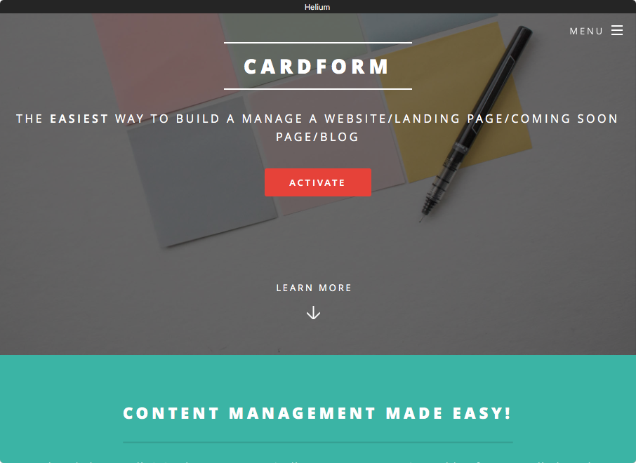 Cardform gallery image