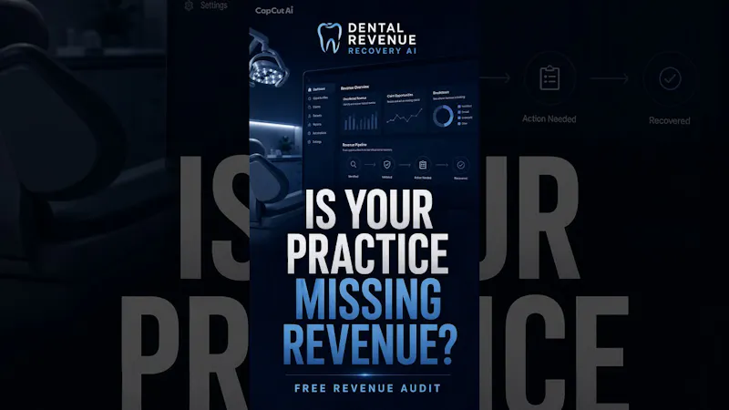 Dental Revenue Recovery AI screenshot 1 (video preview)