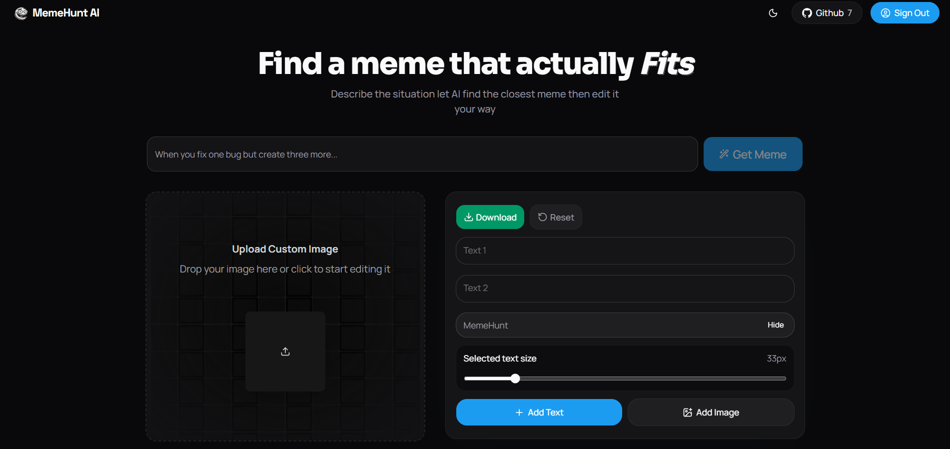 MemeHunt gallery image