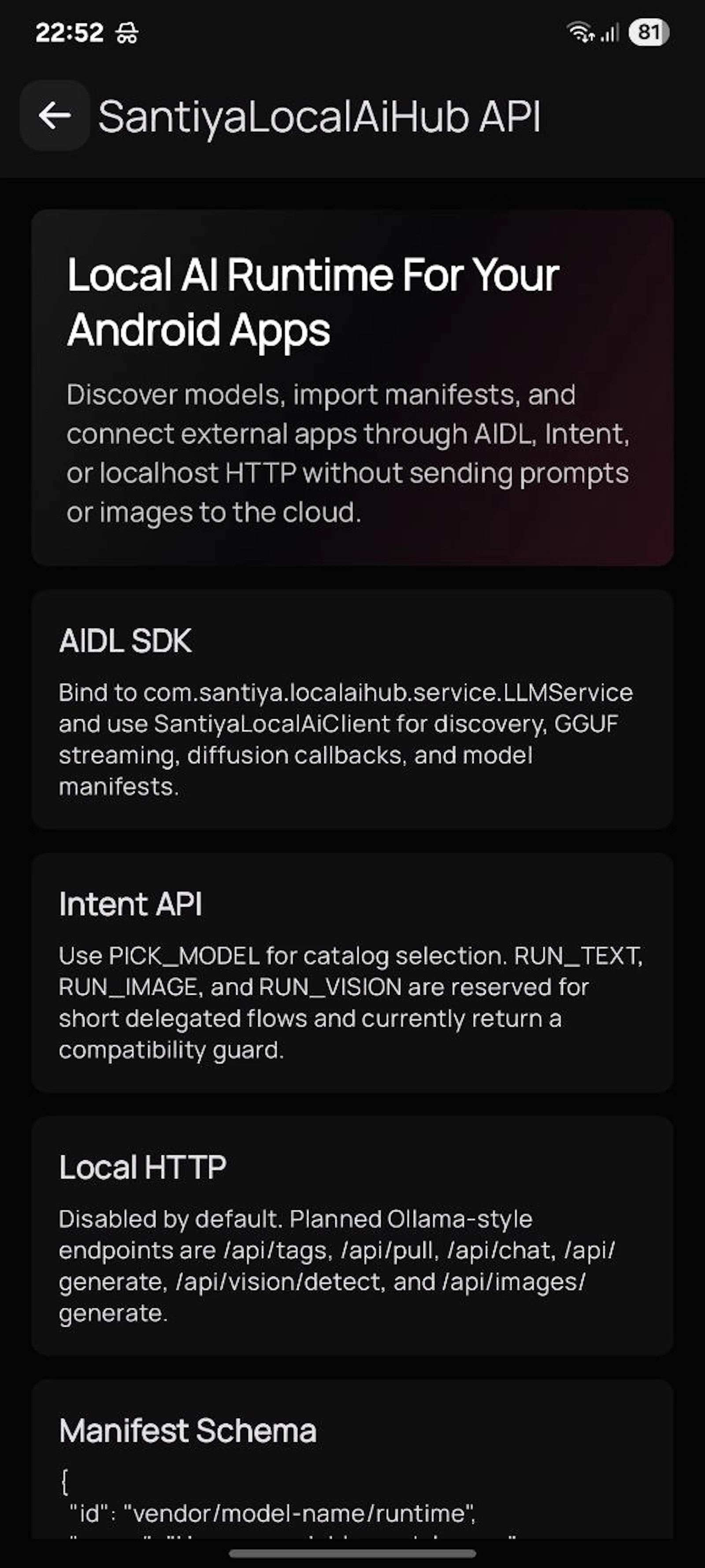 SantiyaLocalAiHub screenshot 3