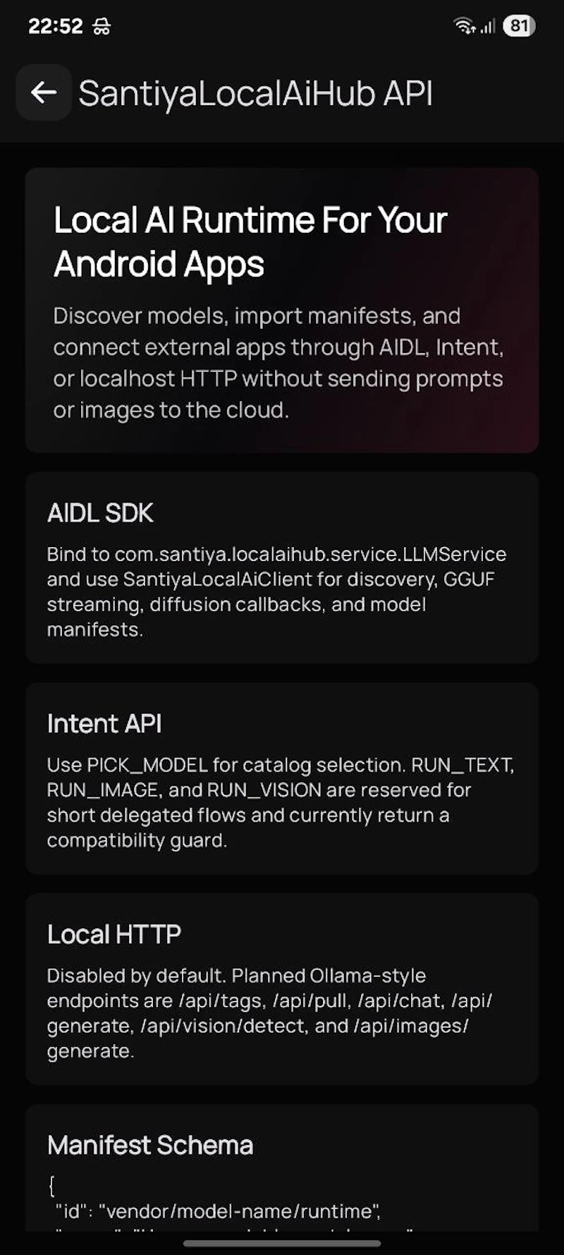 SantiyaLocalAiHub screenshot 3