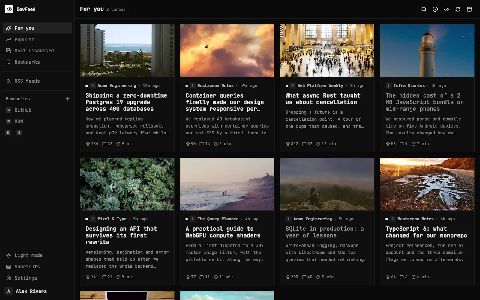 DevFeed screenshot 3
