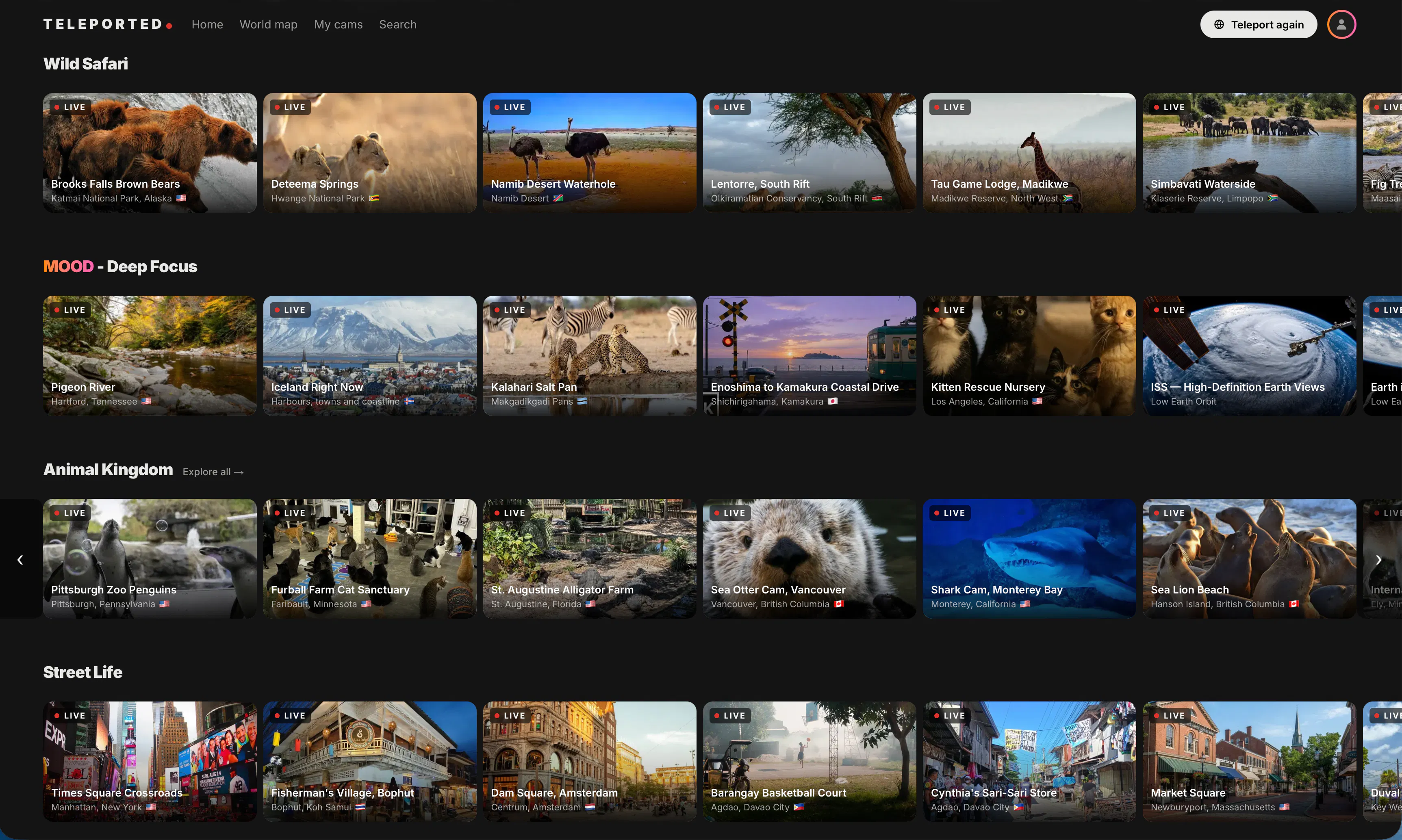 Teleported TV gallery image
