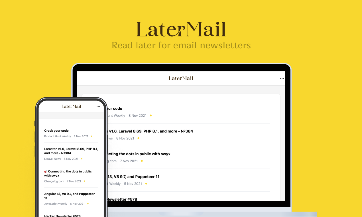 LaterMail gallery image