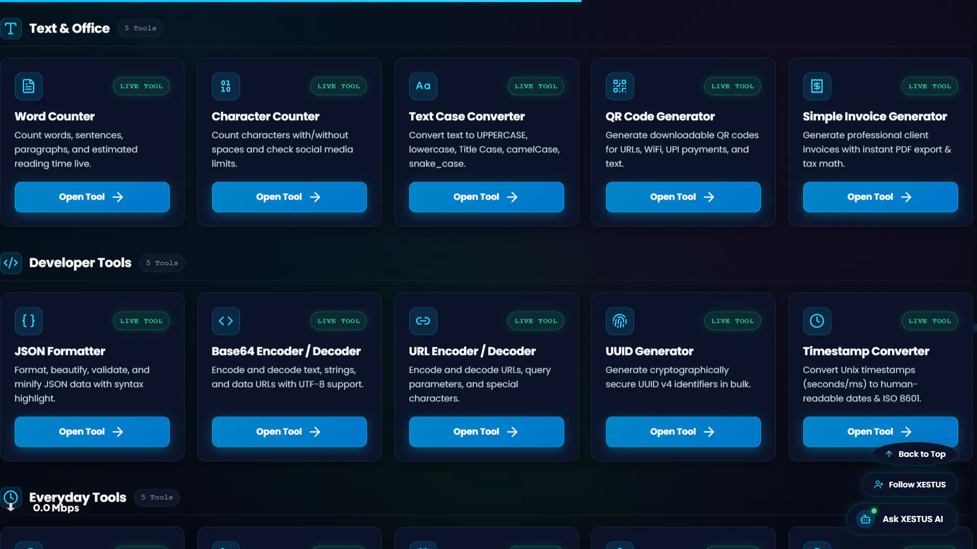 XESTUS Tools gallery image