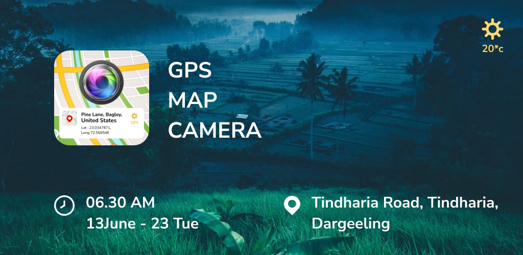 Mídia 1 de Câmera de mapa GPS