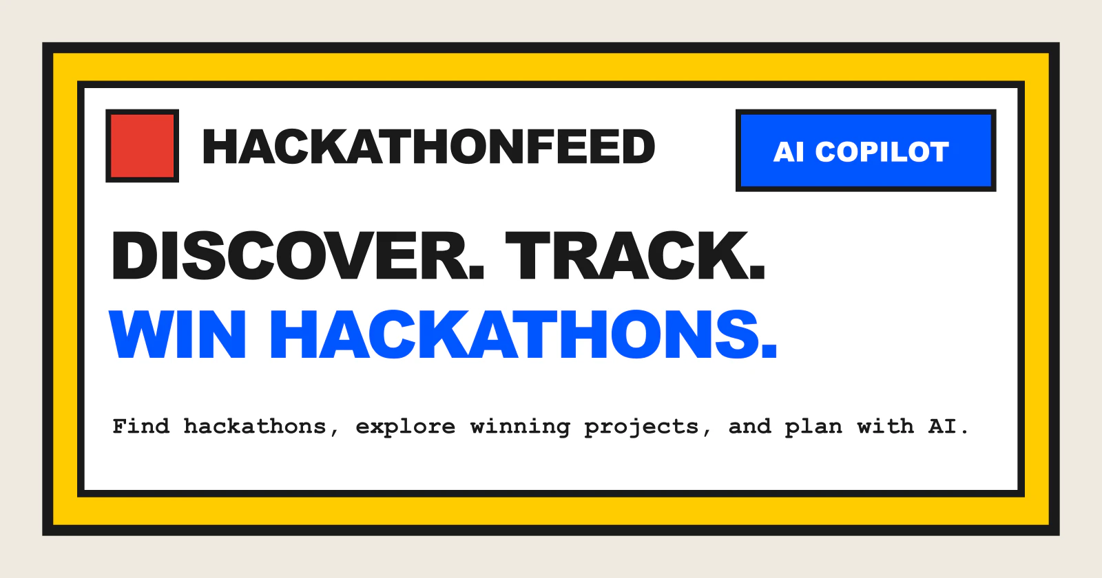 HackathonFeed screenshot 1