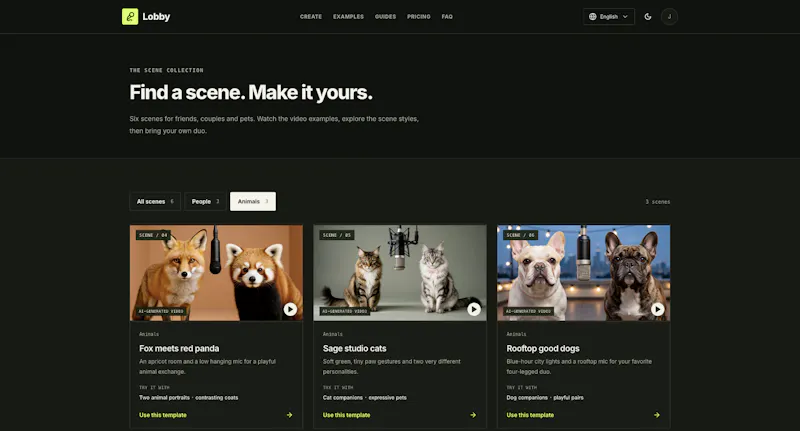Lobby screenshot 3