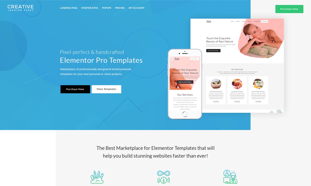 Creative Landing Pages gallery image