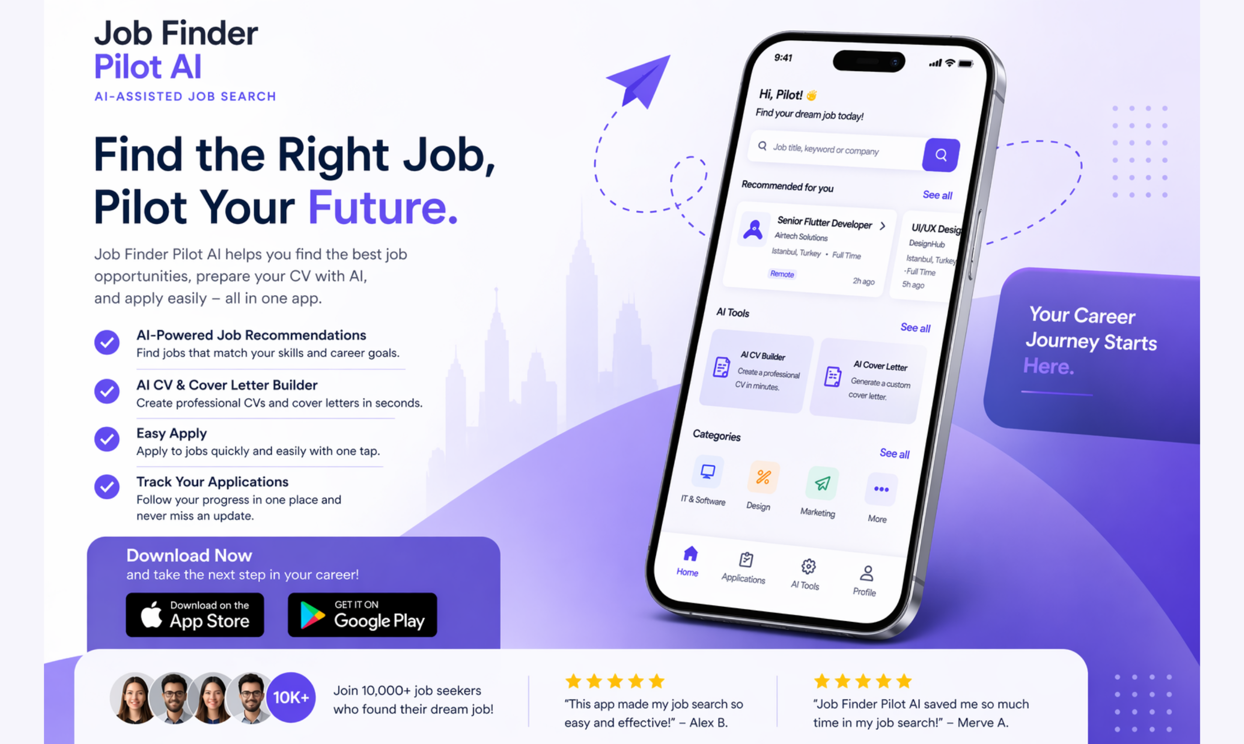Job Finder Pilot AI gallery image