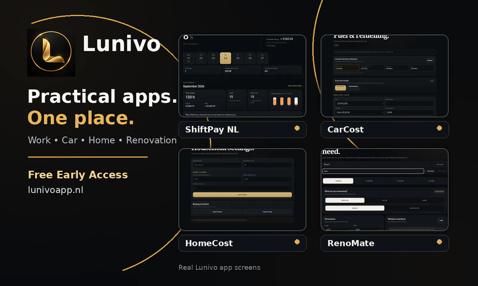 Lunivo — Useful tools. One place. screenshot 1