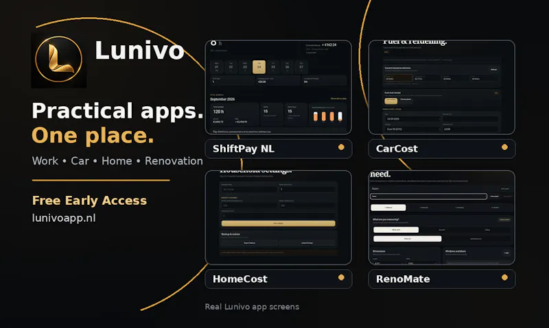 Lunivo — Useful tools. One place. screenshot 1