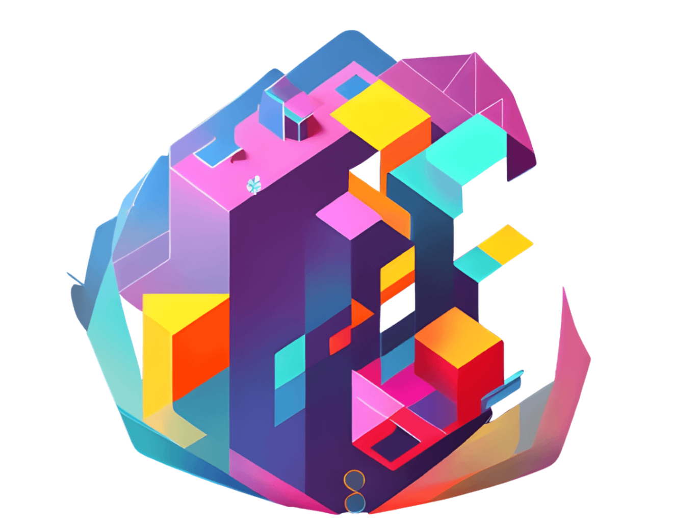 ⚛︎ Quantum Naming Service  - Product Hunt launch logo and brand identity