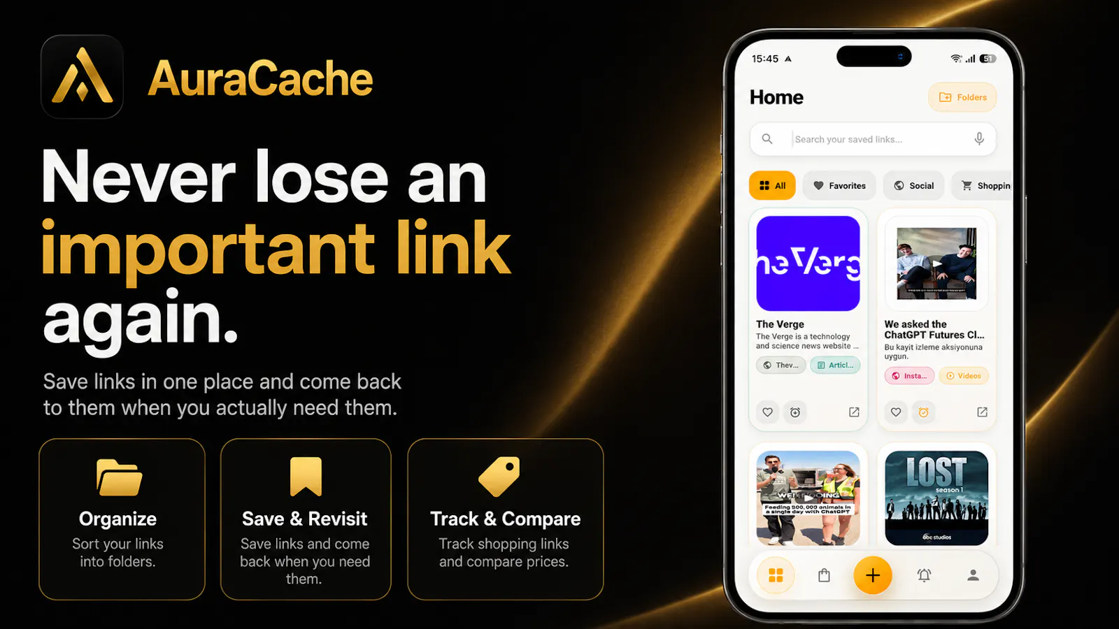 AuraCache screenshot 1