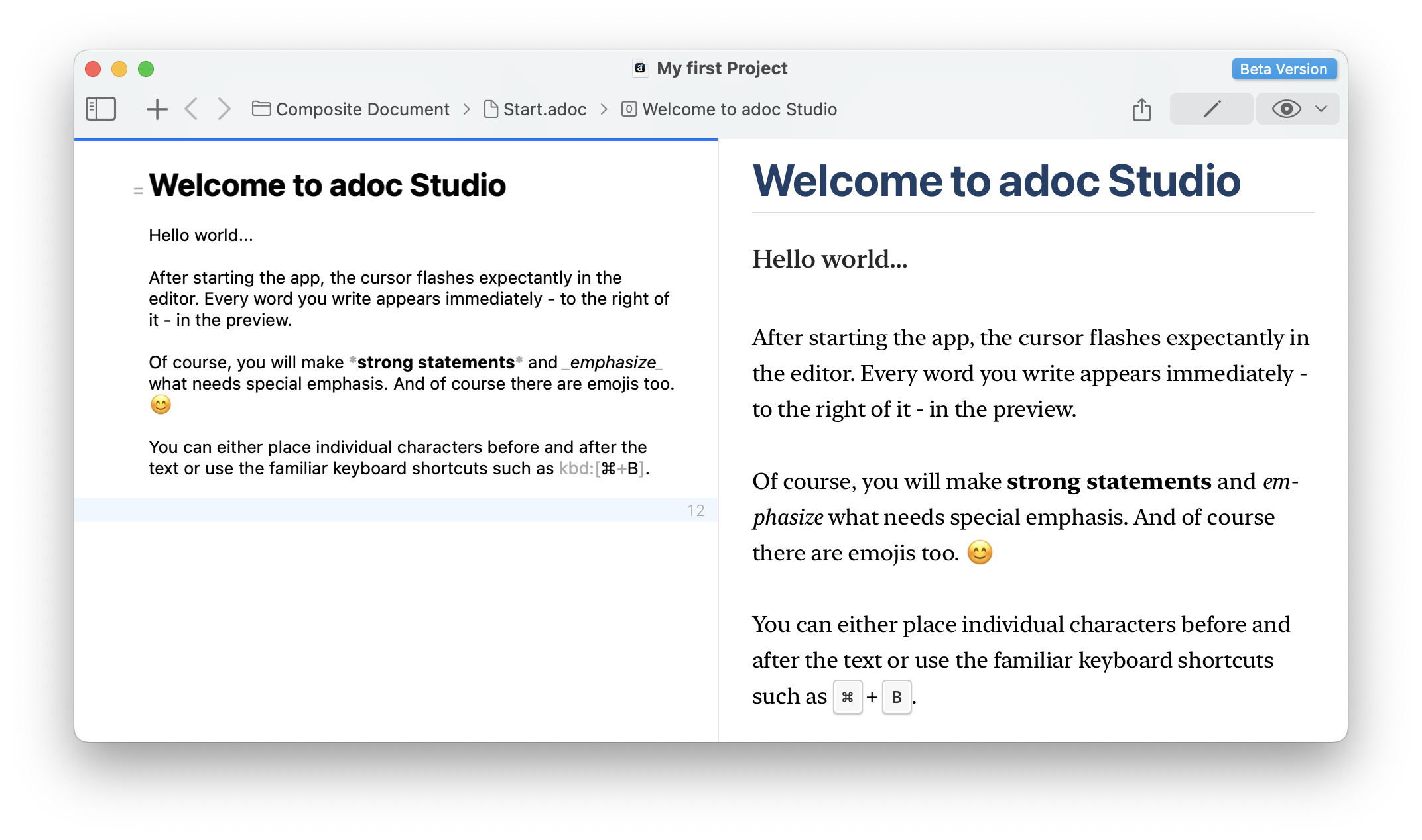adoc Studio - Organizzare, scrivere e condividere documenti tecnici con ASCIIDOC media 7