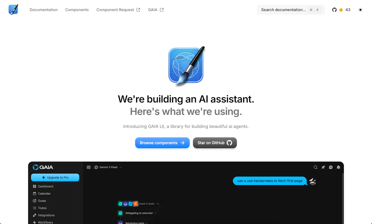 GAIA UI