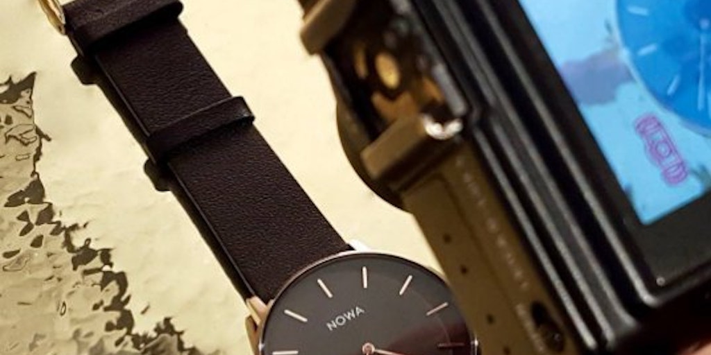 Shaper | The World's Thinnest Hybrid Smartwatch for Travel - Automatic Time Zone Watches