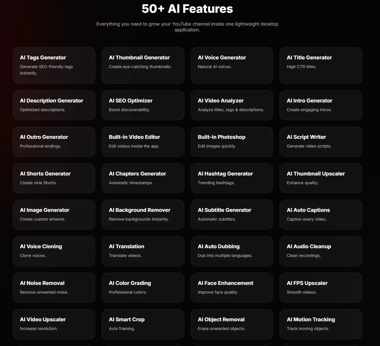 VelvetPatch – AI YouTube Creator Suite gallery image