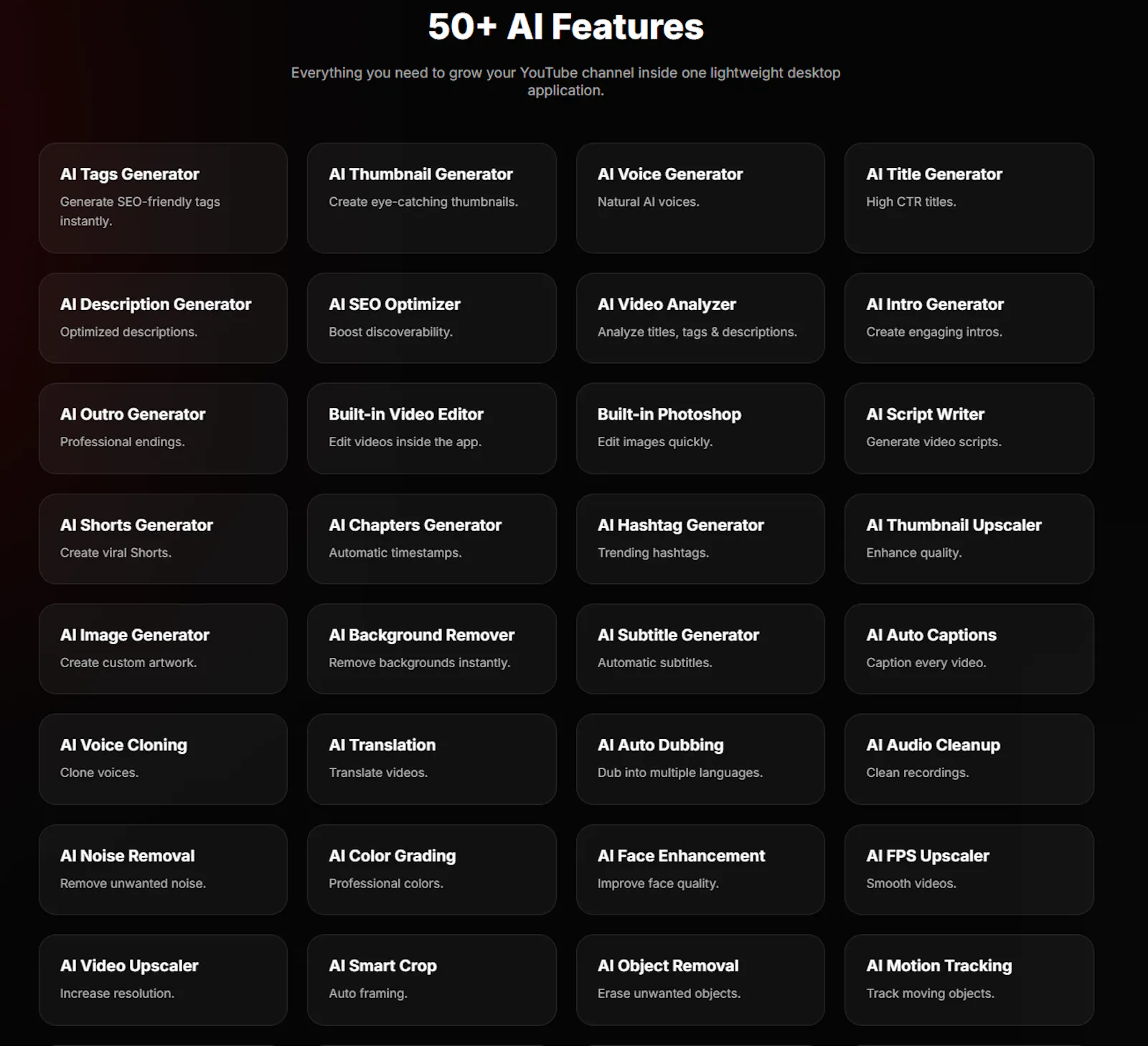 VelvetPatch – AI YouTube Creator Suite screenshot 2