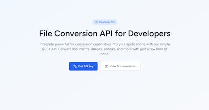 ConvertHub API gallery image