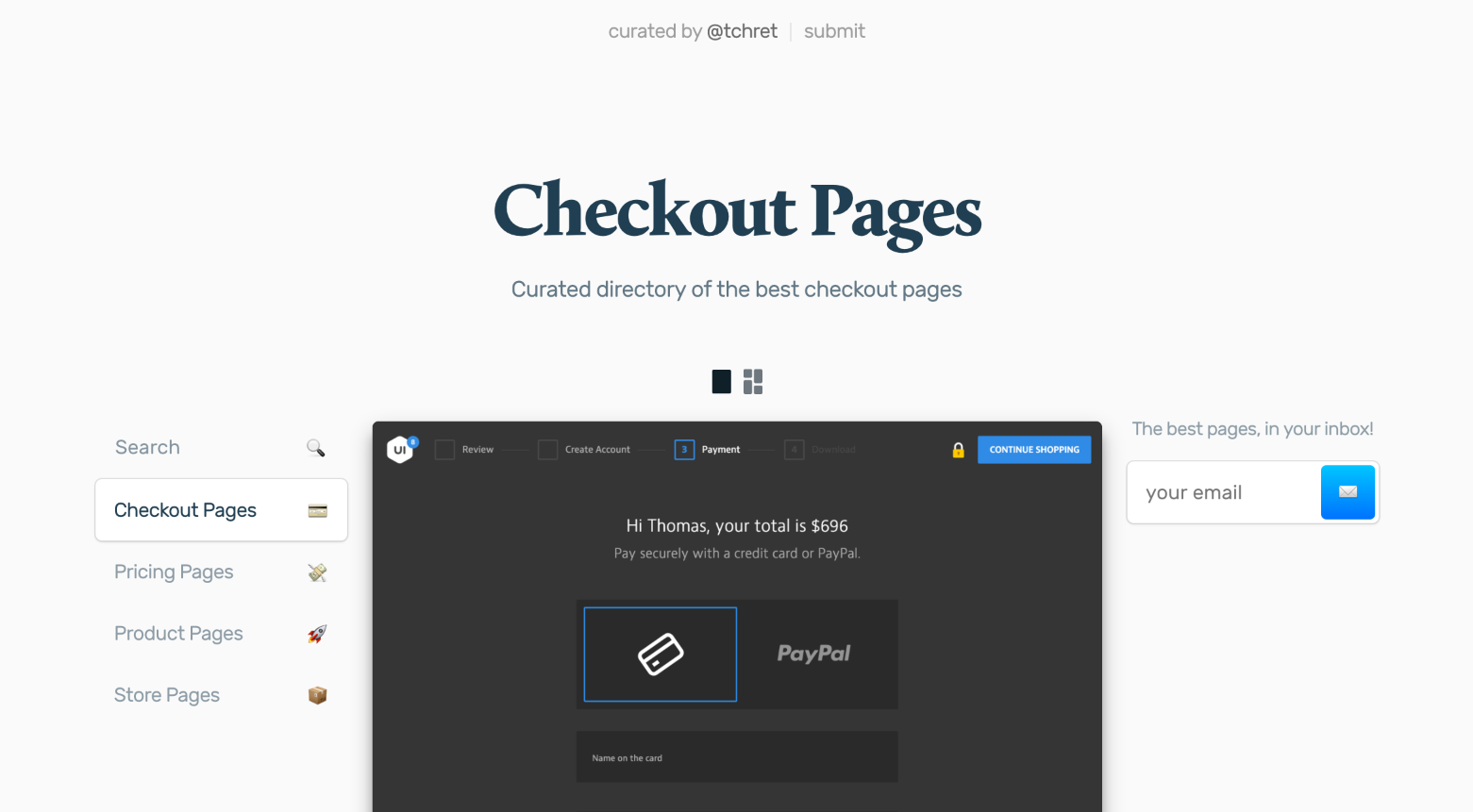 Checkout Pages Image