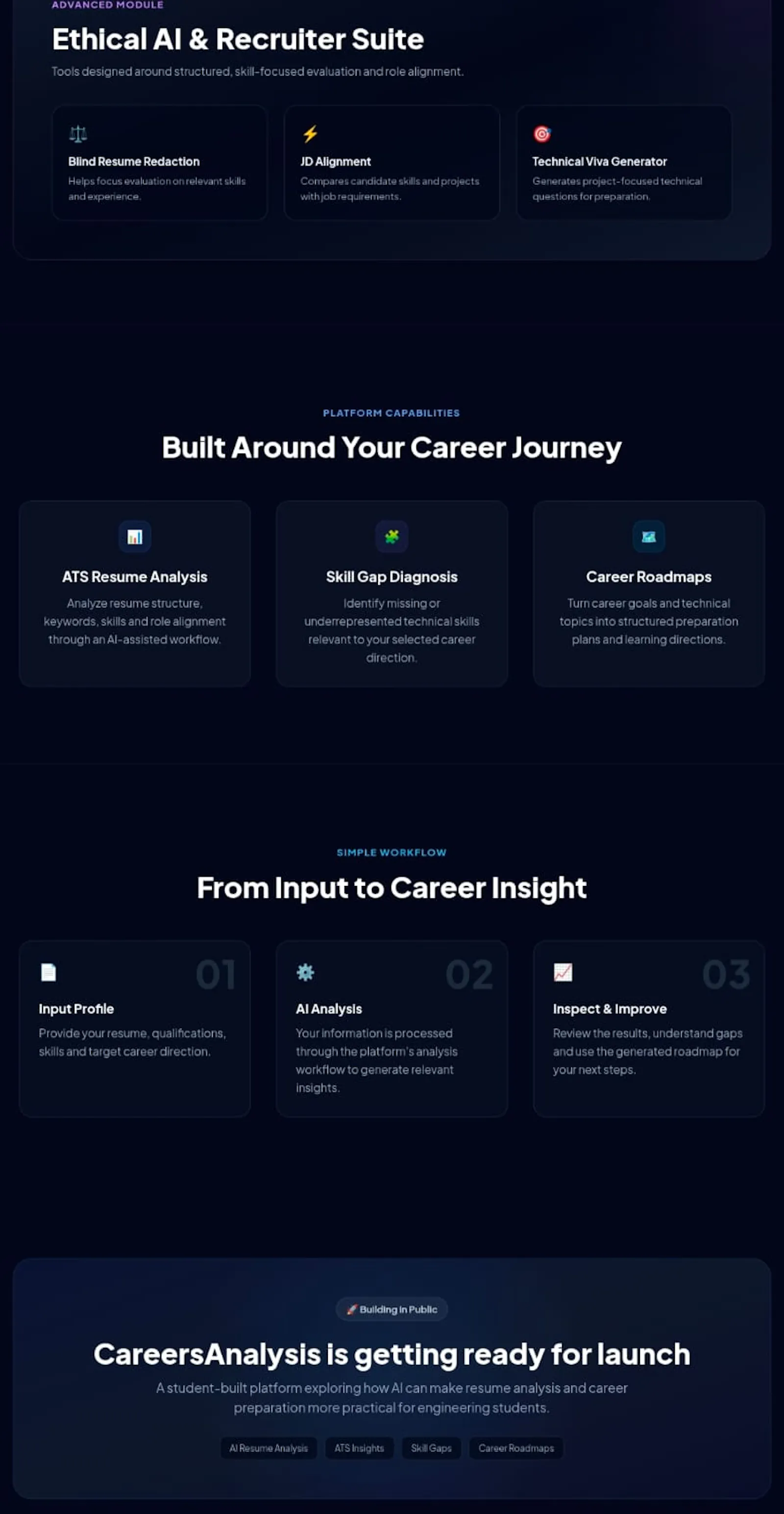 CareersAnalysis screenshot 3
